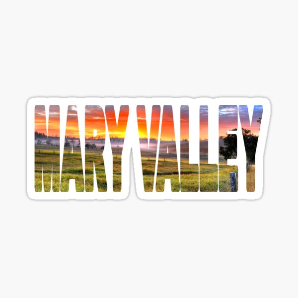 Item preview, MARY VALLEY - SE Queensland Hinterlands Sunrise designed and sold by Adam Gormley.