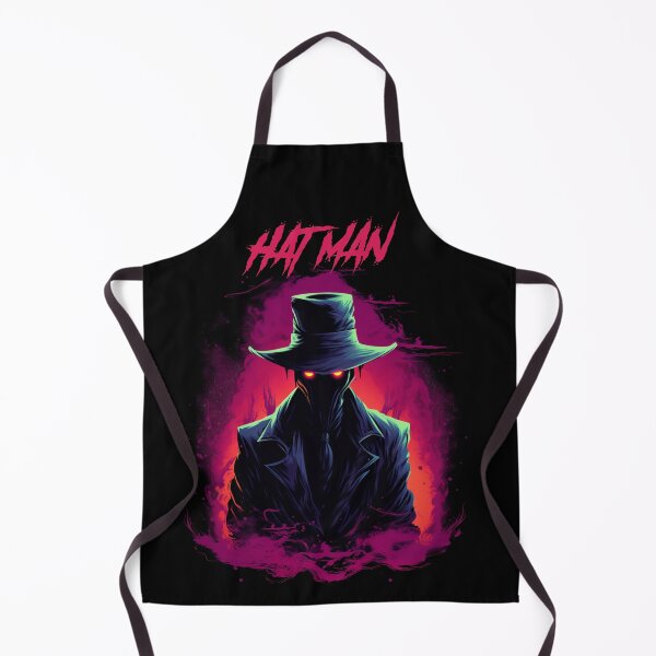 Item preview, Hat man - synthwave cyberpunk designed and sold by GlitchGrotesque.