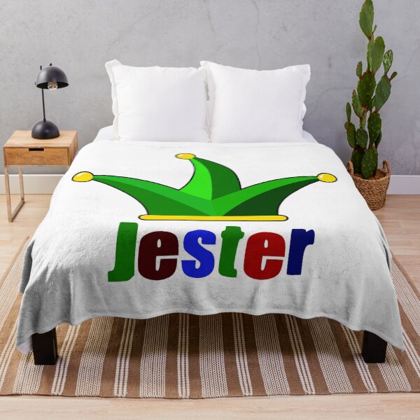 Item preview, Jester, joker or clown hat in green with name in colored letters designed and sold by shennix.