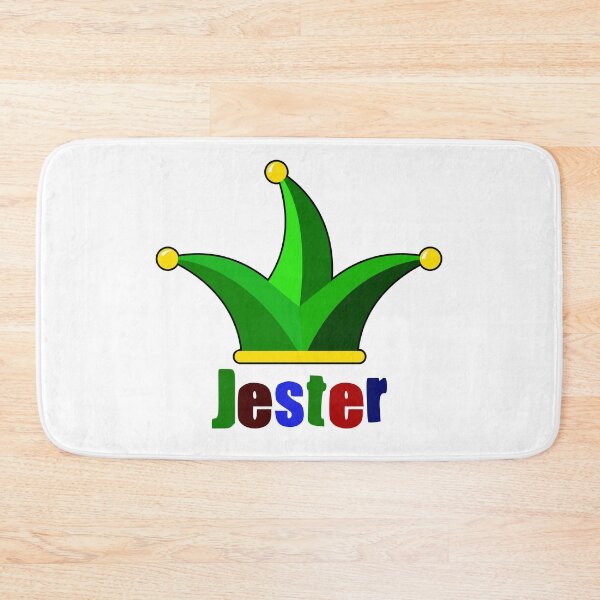 Item preview, Jester, joker or clown hat in green with name in colored letters designed and sold by shennix.