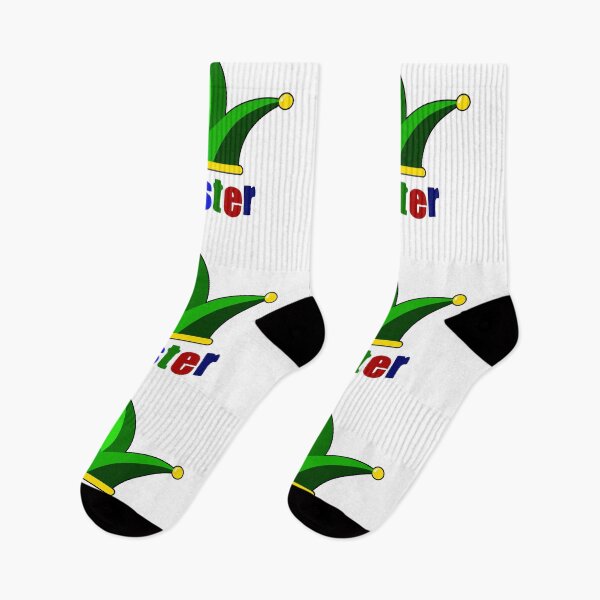 Item preview, Jester, joker or clown hat in green with name in colored letters designed and sold by shennix.