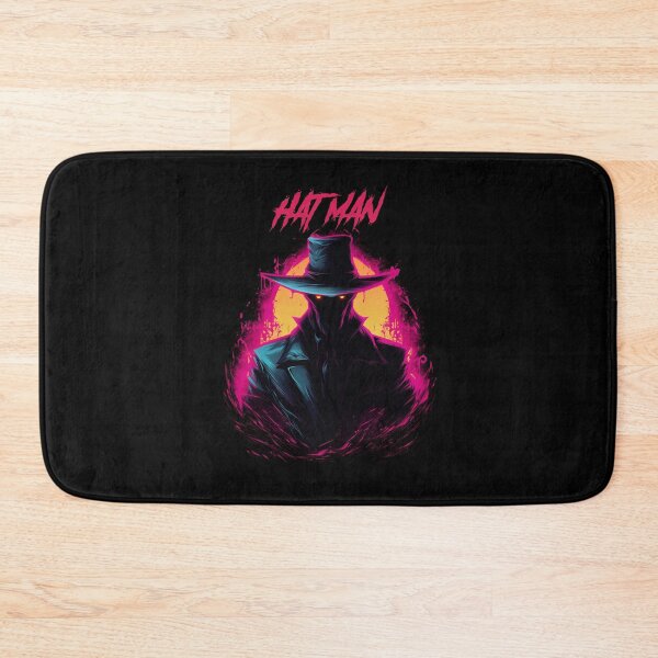 Item preview, Hat man - synthwave cyberpunk designed and sold by GlitchGrotesque.