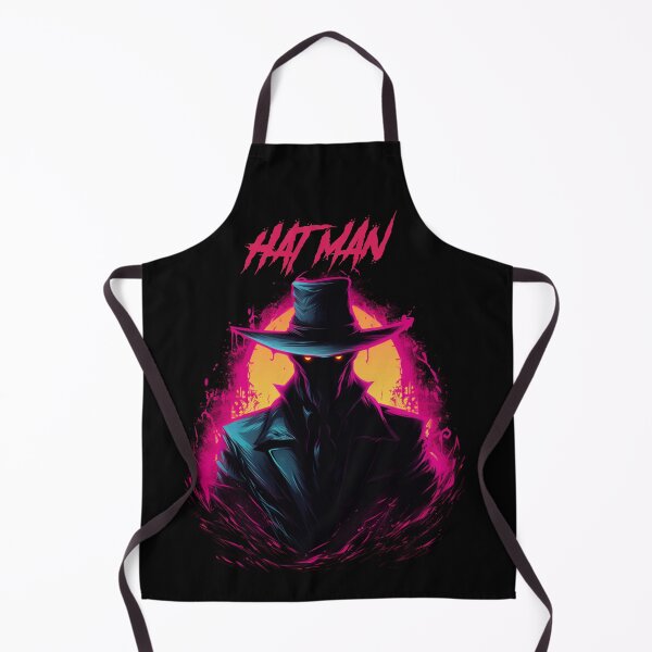 Item preview, Hat man - synthwave cyberpunk designed and sold by GlitchGrotesque.