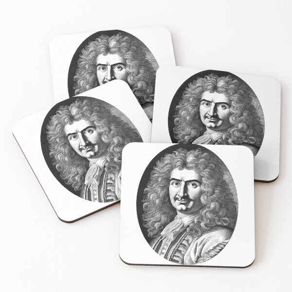 Item preview, Portrait of Moliere (Jean-Baptiste Poquelin) designed and sold by NTGUILTY.