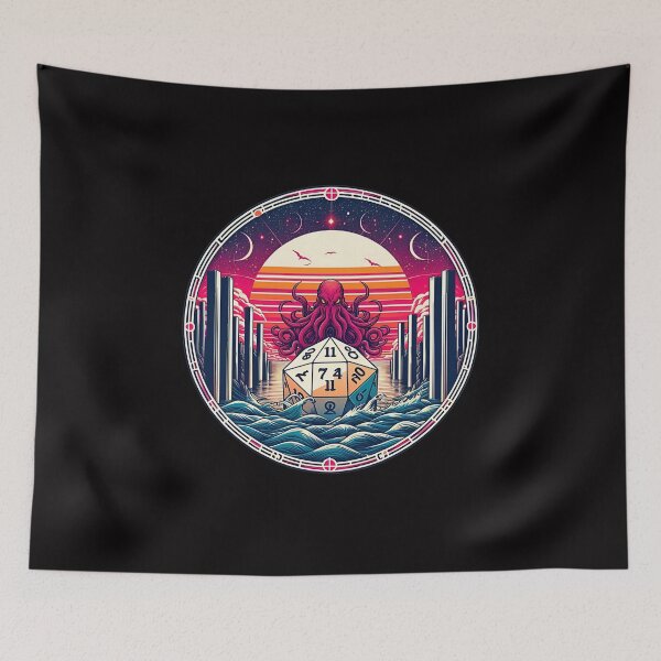 Item preview, RetroR'lyeh Resurgence: Cthulhu's Cosmic Roll designed and sold by MysticVault.