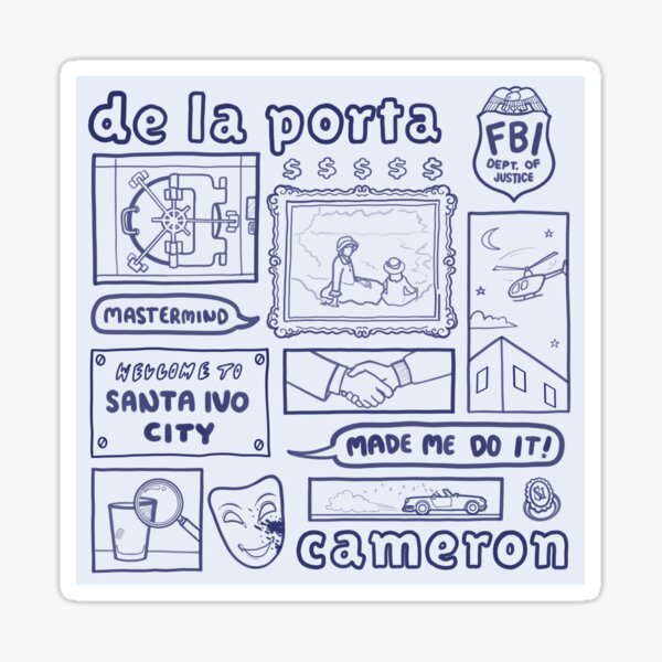 De La Porta and Cameron Sticker