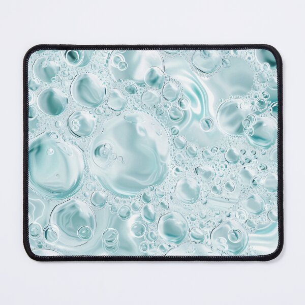 Item preview, Aqua Effervescence: Clear Fizzy Bubbles Pattern designed and sold by Sir Meow Meow.