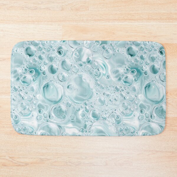 Item preview, Aqua Effervescence: Clear Fizzy Bubbles Pattern designed and sold by Sir Meow Meow.
