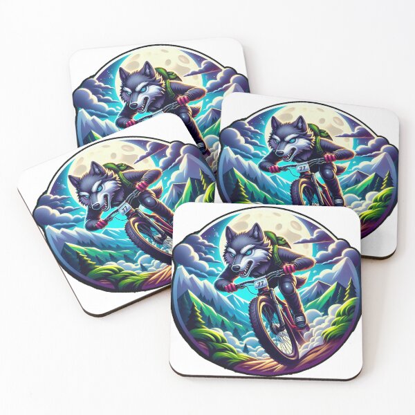 Item preview, Wolf biker designed and sold by ErikFQ.