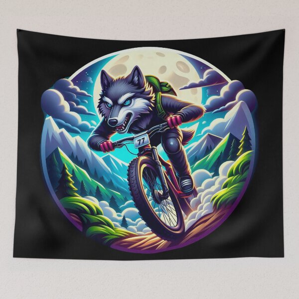 Item preview, Wolf biker designed and sold by ErikFQ.