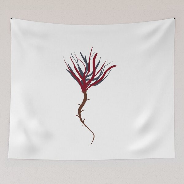Item preview, Red and Blue Thorn Flower designed and sold by YoYo-Cat.