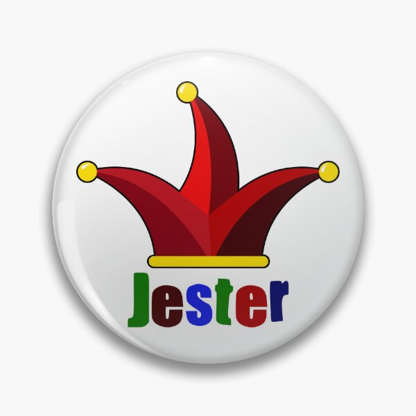 Item preview, Jester, joker or clown hat in red with name in colored letters designed and sold by shennix.
