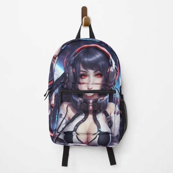Item preview, Red-Eyed Gamer Girl in Space designed and sold by CailaStyle.