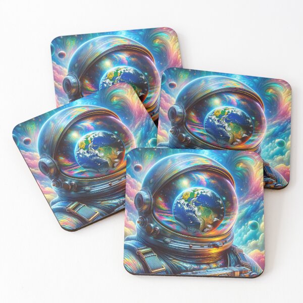 Item preview, Reflections of Home: Earth in the Astronaut's Eye designed and sold by ArtComixHaven.