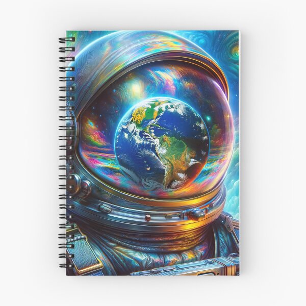 Item preview, Reflections of Home: Earth in the Astronaut's Eye designed and sold by ArtComixHaven.
