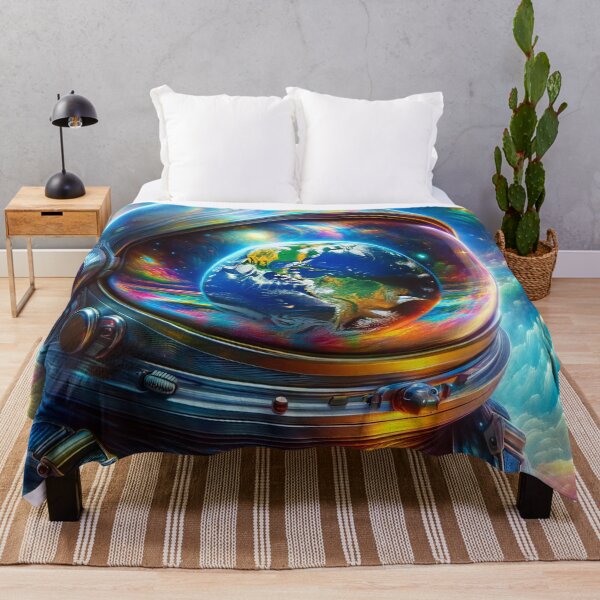 Item preview, Reflections of Home: Earth in the Astronaut's Eye designed and sold by ArtComixHaven.
