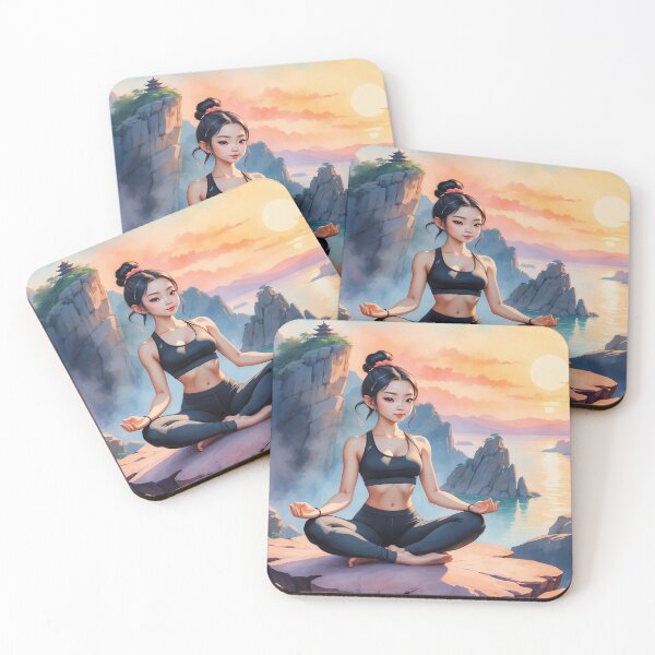 Item preview, Yoga therapy & Meditation  designed and sold by HendAhabib.