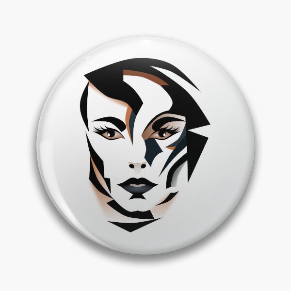 Artikelvorschau, Asynclone Head Woman Modern Art Abstract entworfen und verkauft von Asynclone.