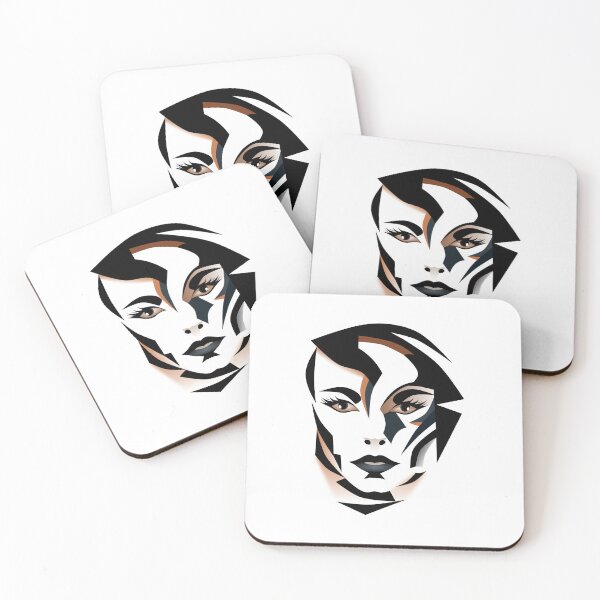 Artikelvorschau, Asynclone Head Woman Modern Art Abstract entworfen und verkauft von Asynclone.