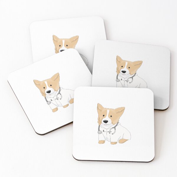 Item preview, Doctor Corgi designed and sold by KobiusDesigns.