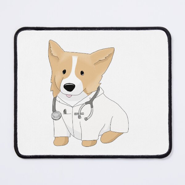 Item preview, Doctor Corgi designed and sold by KobiusDesigns.