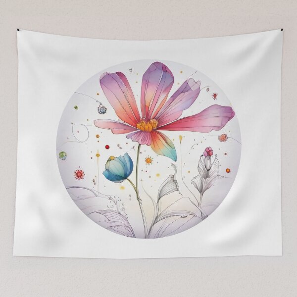 Item preview,  pretty airy flower designed and sold by bonjourmadame4.