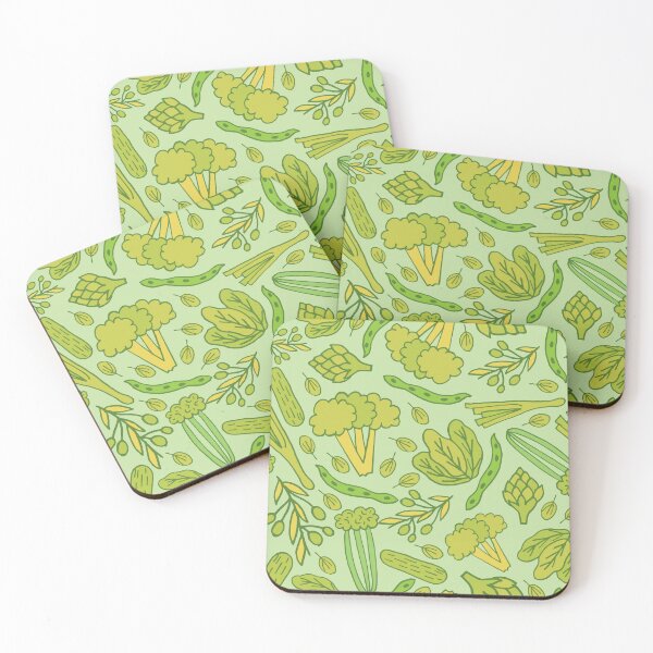 Item preview, Green vegetables seamless pattern designed and sold by DesignsbySimons.