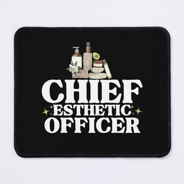 Item preview, Chief Esthetic Officer Funny Esthetician Cute Cosmetology designed and sold by SharpThreadZ.