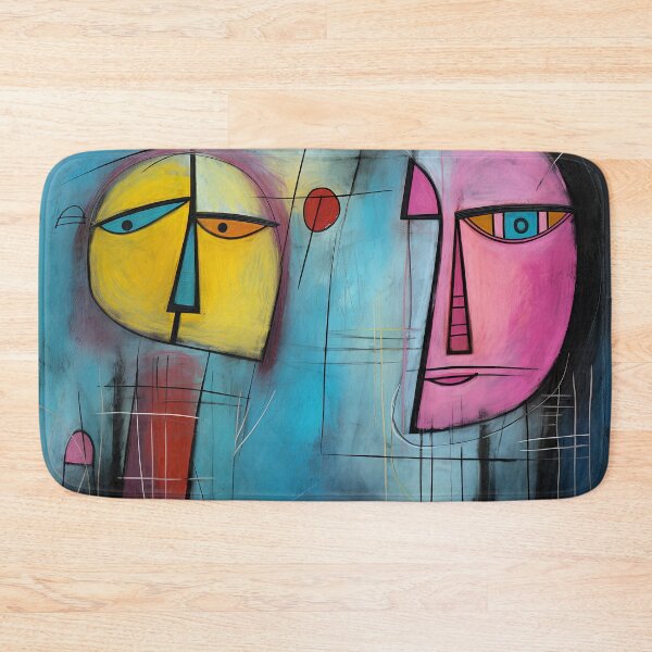 Item preview, Abstract Faces of Two People designed and sold by MaryFiore.
