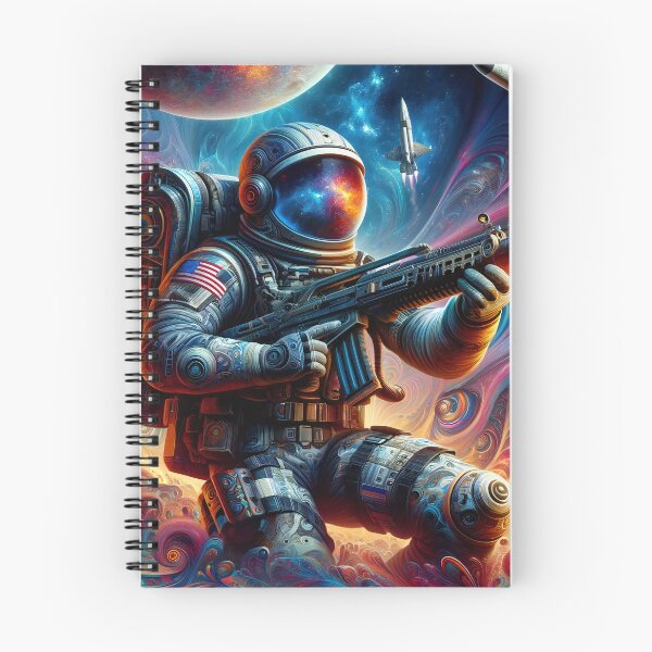 Item preview, Astro Soldier: Defending the Nebular Frontier designed and sold by ArtComixHaven.