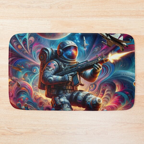Item preview, Astro Soldier: Defending the Nebular Frontier designed and sold by ArtComixHaven.