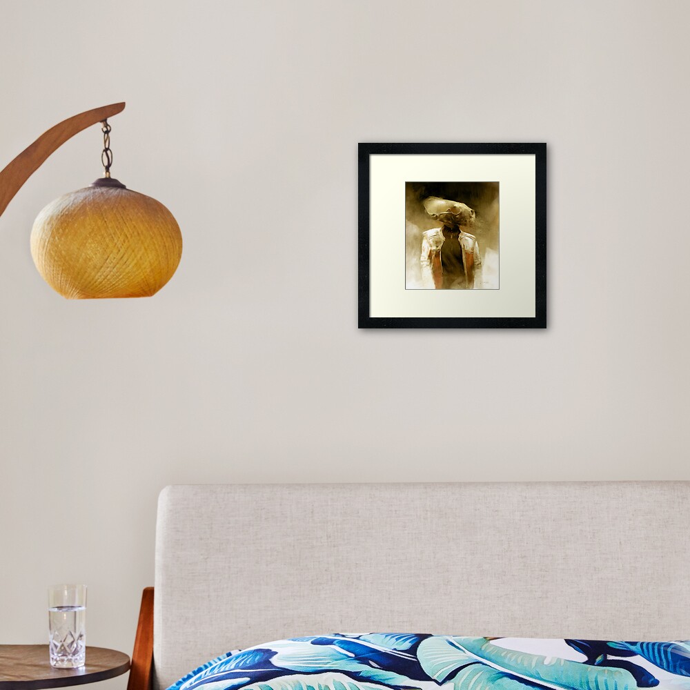 Jacket Framed Art Print
