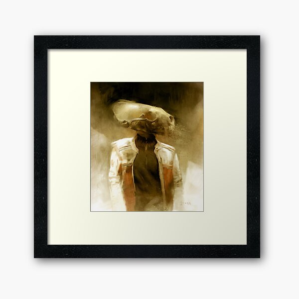 Jacket Framed Art Print