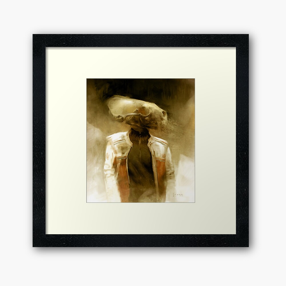 Jacket Framed Art Print