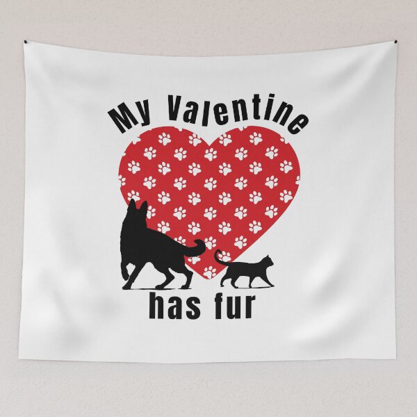 Item preview, Furry Valentine's Affection designed and sold by Coloreddots.
