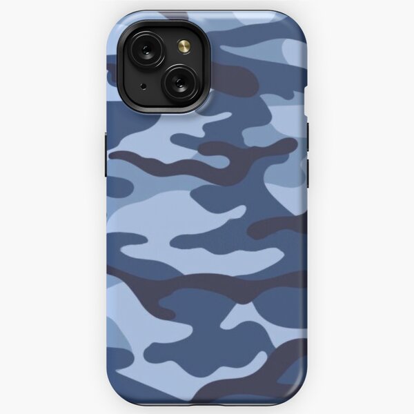  Blue Camo Camouflage dark blue for boys and men : Cell Phones &  Accessories