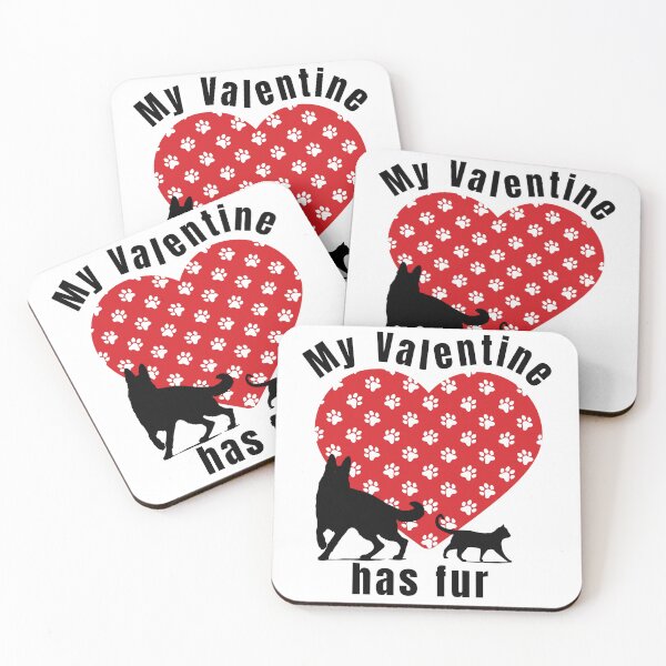Item preview, Furry Valentine's Affection designed and sold by Coloreddots.