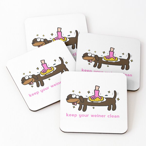 Item preview, Keep your weiner clean designed and sold by PickledjoArt.