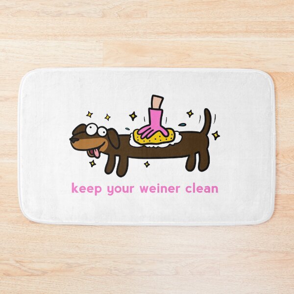 Item preview, Keep your weiner clean designed and sold by PickledjoArt.