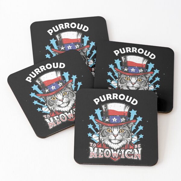 Item preview, Copia de Cat Lover, Purroud To Be A Meow-ican, gato americano designed and sold by ShopSmart213.