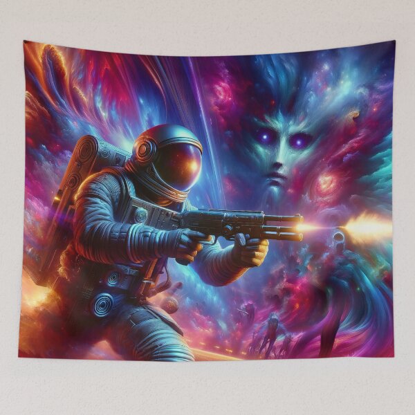 Item preview, Guardian of the Galaxy: Amidst Cosmic Mystique designed and sold by ArtComixHaven.