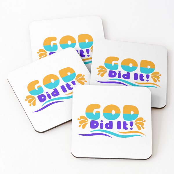 Item preview, God Did It! - Design Faith Message designed and sold by SPWPCollection.