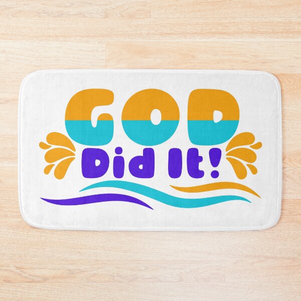 Item preview, God Did It! - Design Faith Message designed and sold by SPWPCollection.