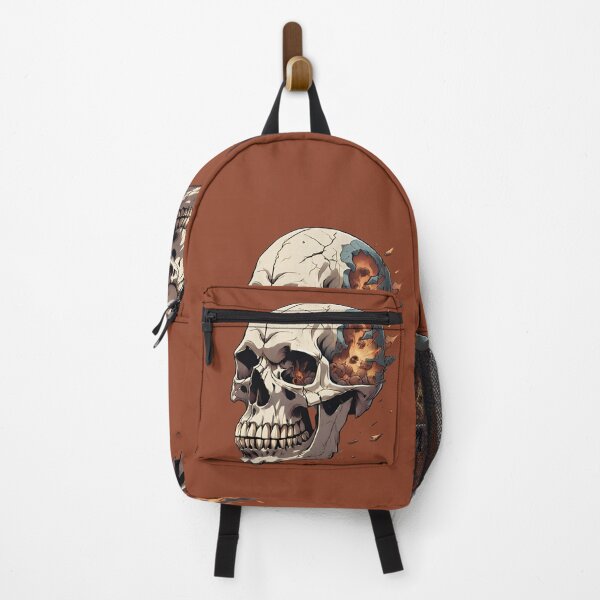 Item preview, Fearsome Skull with Fiery Aura designed and sold by CarpArtt.
