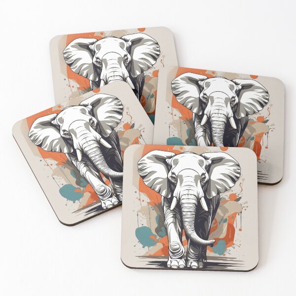 Item preview, Minimalist Abstract Bull Elephant designed and sold by BajanTees.