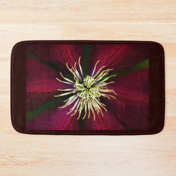 Item preview, Deep Claret Red Clematis designed and sold by Deb Oppermann.