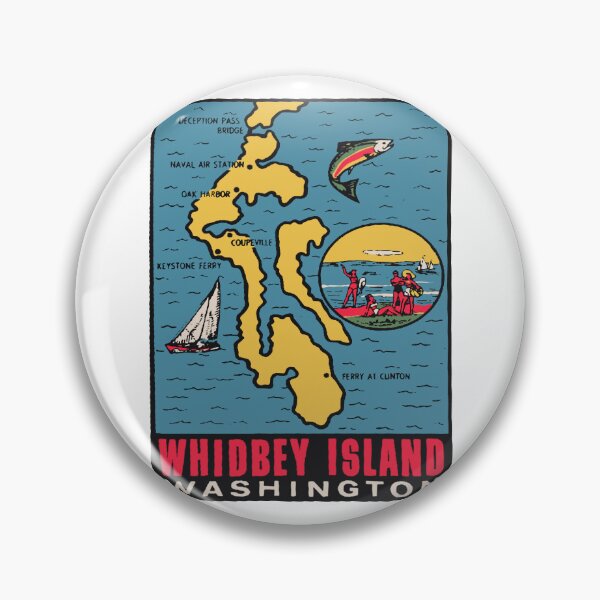 Item preview, Diseño de calcomanías de Whidbey Island designed and sold by Decal Mania.