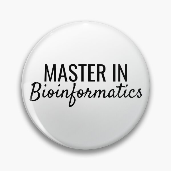 Item preview, Master in Bioinformatics designed and sold by SarahJisri.