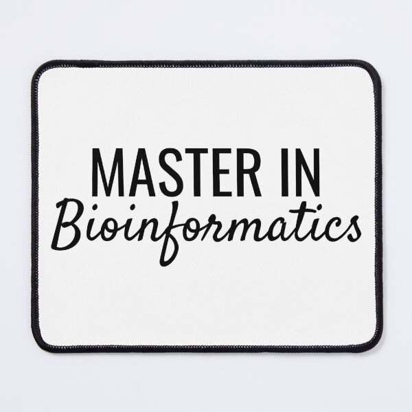 Item preview, Master in Bioinformatics designed and sold by SarahJisri.