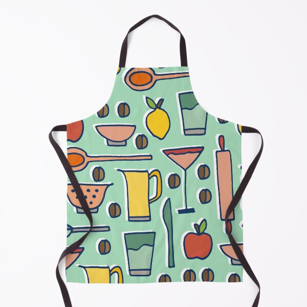 Item preview, Kitchen and dining elements seamless pattern designed and sold by DesignsbySimons.